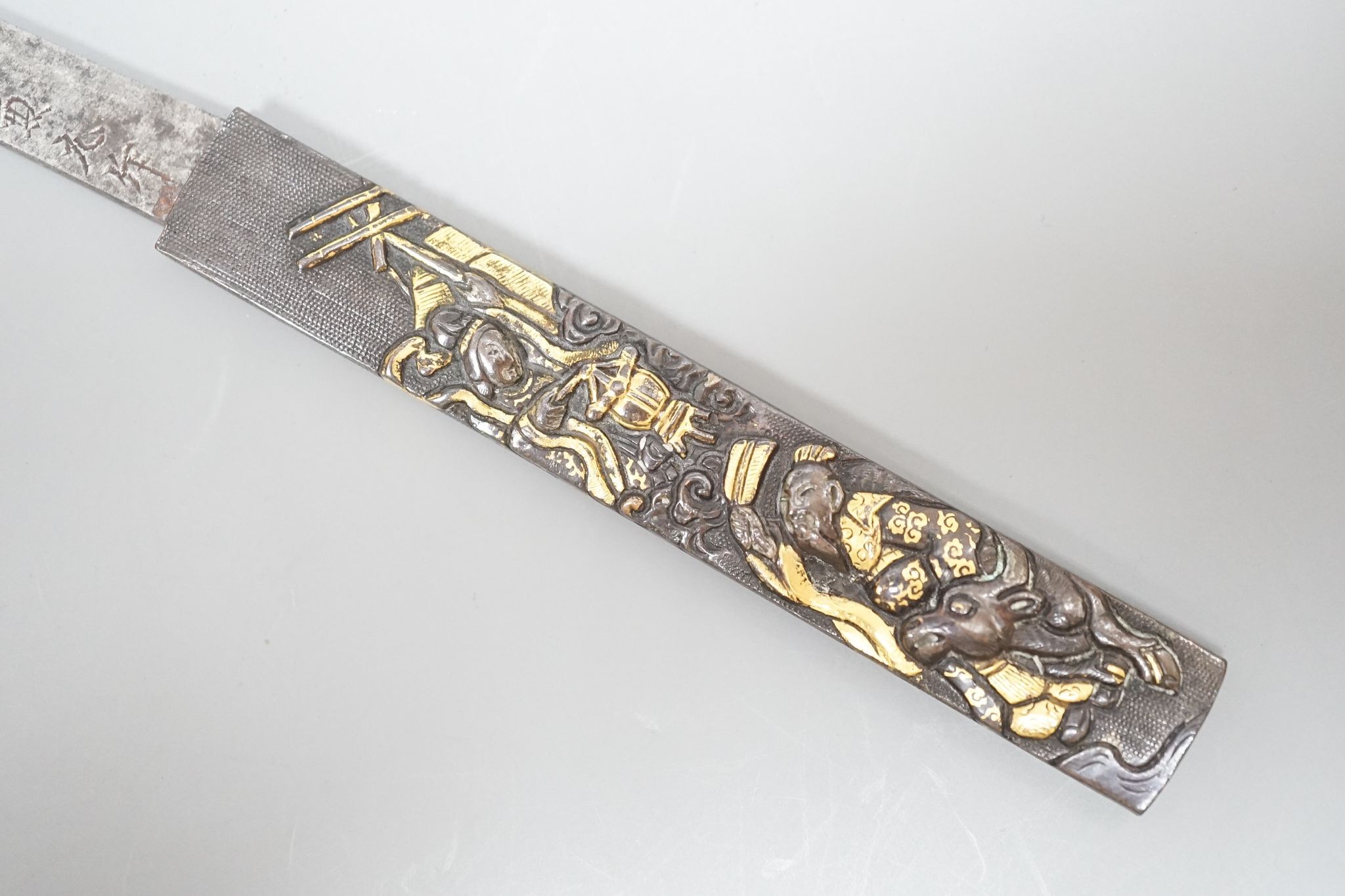 A Japanese Kozuka, 19.5cm